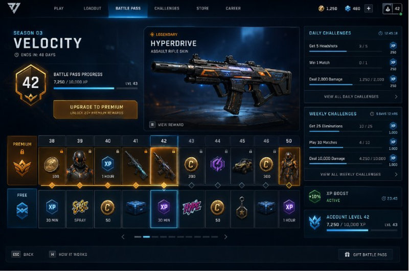Battle Pass Example
